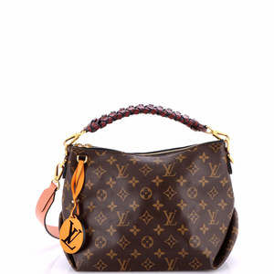 Louis Vuitton Mini Braided Handle Beaubourg Hobo Monogram Canvas